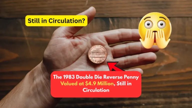 The 1983 Double Die Reverse Penny Valued at $4.9 Million, Still in Circulation