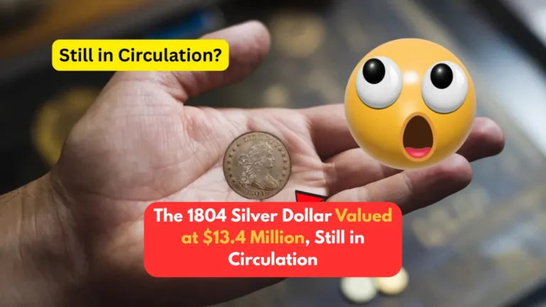 The 1804 Silver Dollar Valued at $13.4 Million, Still in Circulation