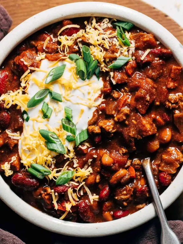 Slow Cooker Chili Recipe