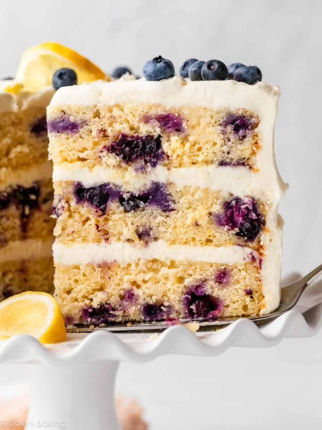 Lemon Blueberry Cake Recipe