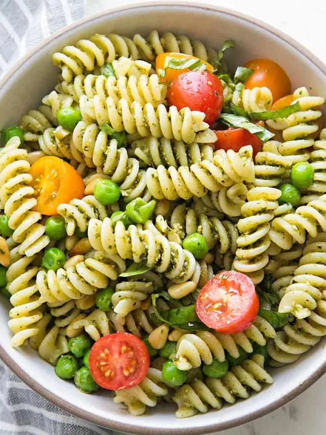 Easy Pesto Pasta Salad