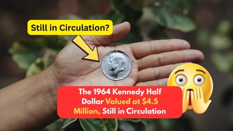 The 1964 Kennedy Half Dollar Valued at $4.5 Million, Still in Circulation