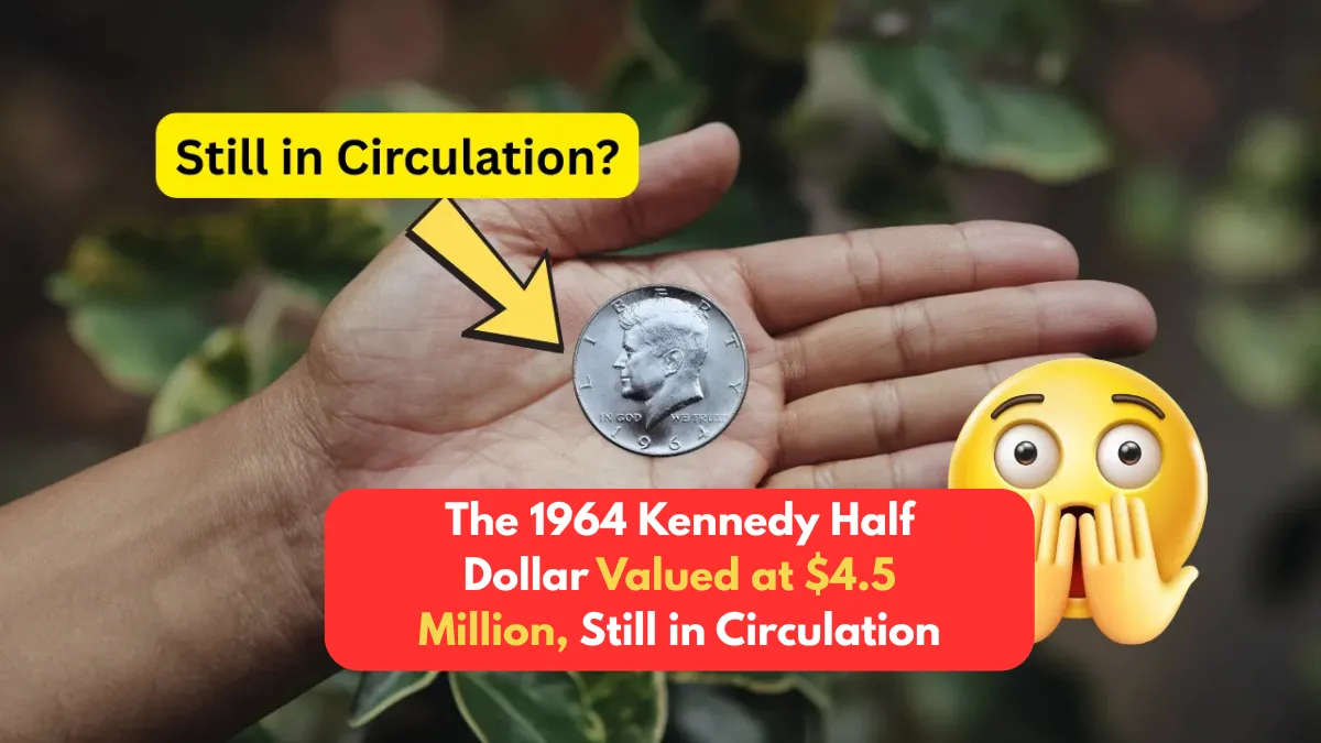 The 1964 Kennedy Half Dollar Valued at $4.5 Million, Still in Circulation