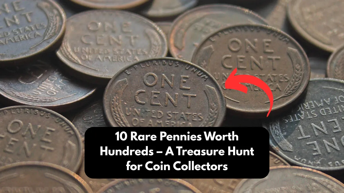 10 Rare Pennies Worth Hundreds – A Treasure Hunt for Coin Collectors