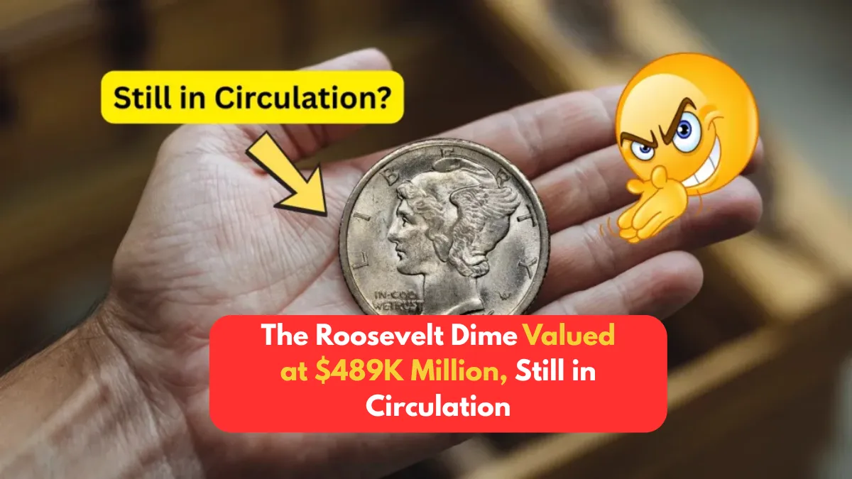 The Roosevelt Dime Valued at $489K Million, Still in Circulation