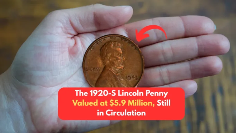 The 1920-S Lincoln Penny Valued at $5.9 Million, Still in Circulation
